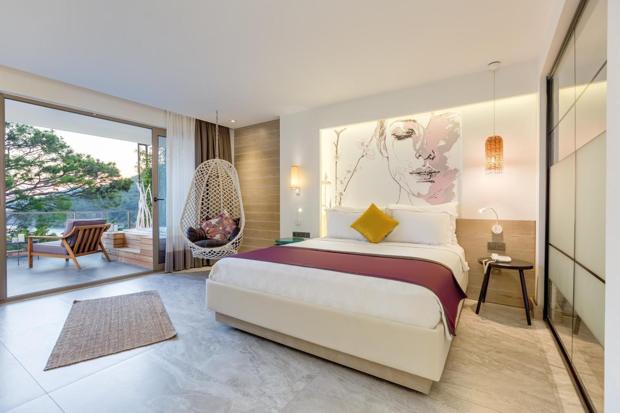 Melanippe Relaxing Hotel -Adults Only كاراوز الغرفة الصورة