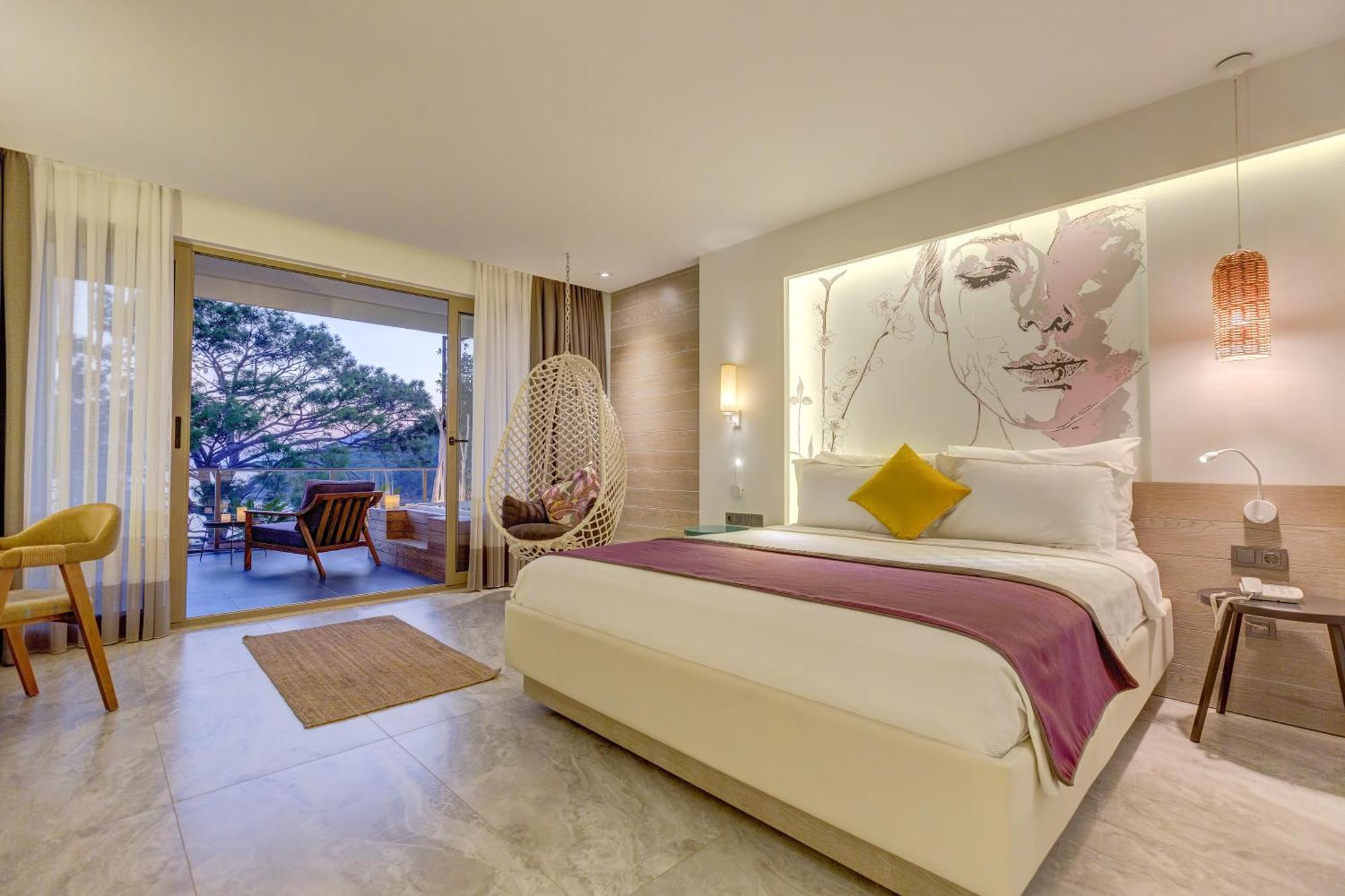 Melanippe Relaxing Hotel -Adults Only كاراوز الغرفة الصورة