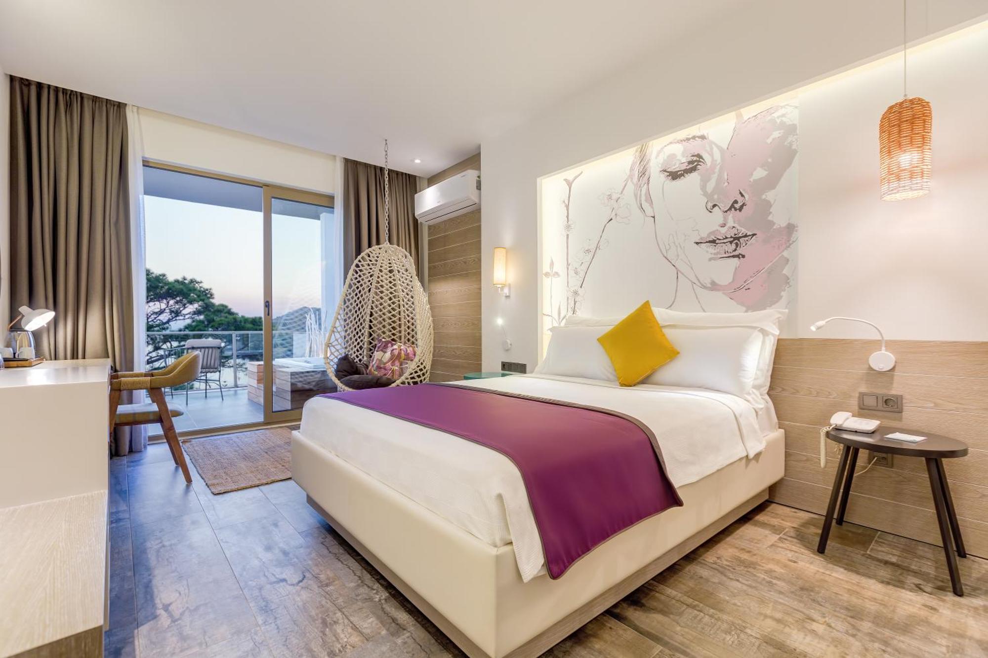 Melanippe Relaxing Hotel -Adults Only كاراوز الغرفة الصورة